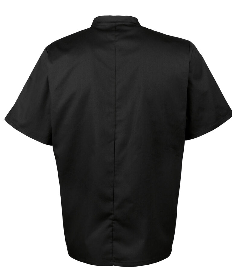 Premier Short sleeve chefs jacket PR656, Vivid Promotion Workwear