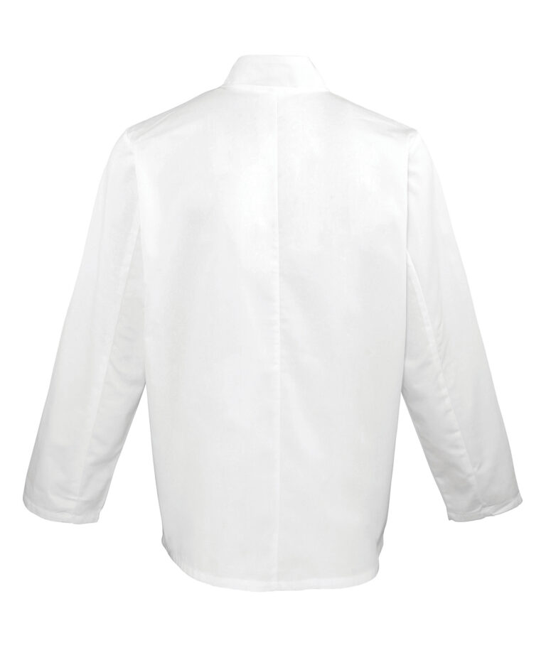 Premier Long sleeve chefs jacket PR657, Vivid Promotion Workwear