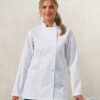 Premier Women's long sleeve chef's jacket PR671