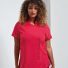 Premier Women&#8217;s short sleeve chef&#8217;s jacket PR670, Vivid Promotion Workwear