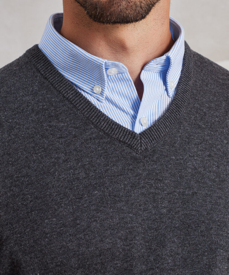 Premier V neck knitted sweater PR694, Vivid Promotion Workwear