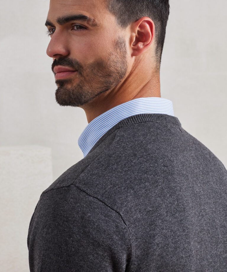 Premier V neck knitted sweater PR694, Vivid Promotion Workwear