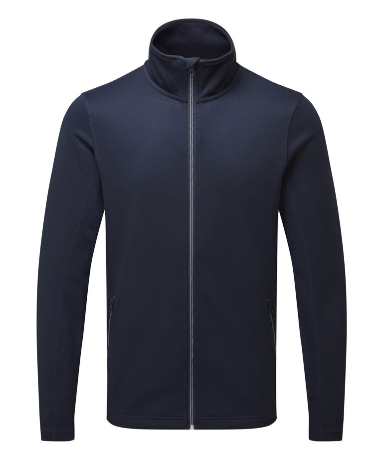 Premier Men&#8217;s spun dyed sustainable zip through sweatshirt PR808, Vivid Promotion Workwear