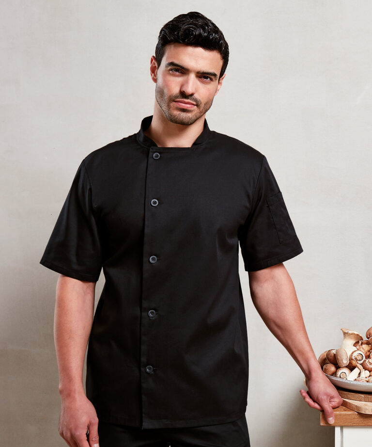 Premier Chef's essential short sleeve jacket PR900