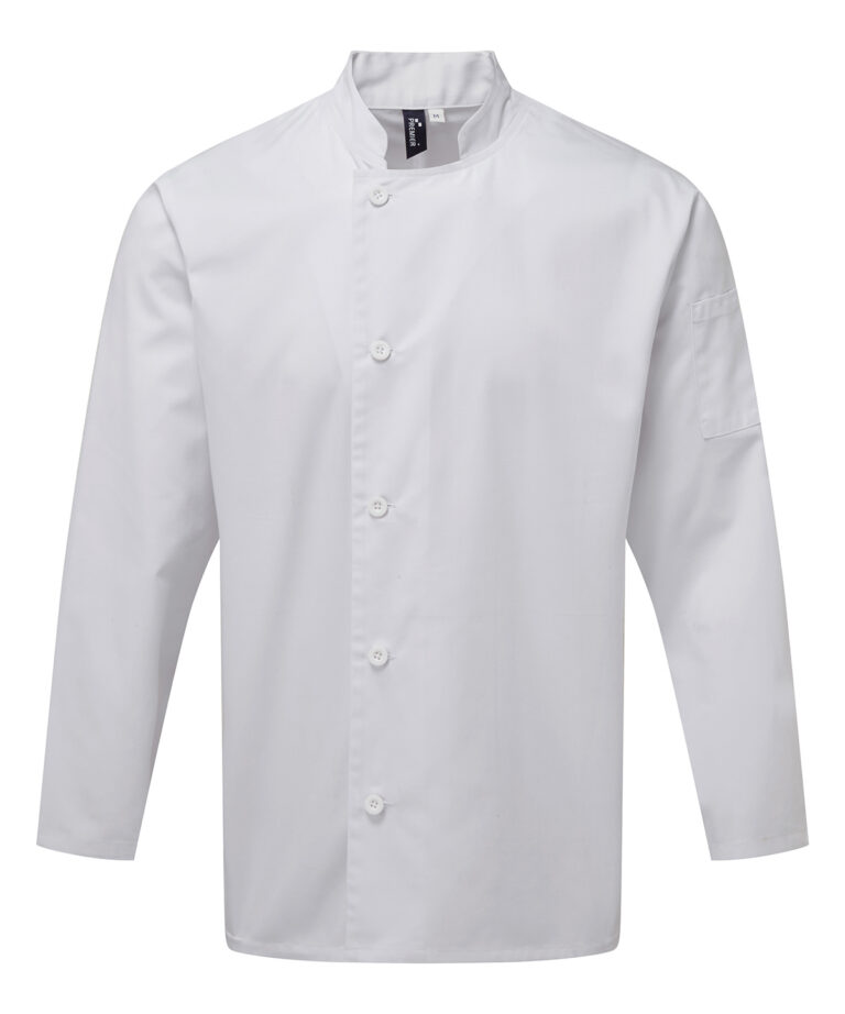Alternative view of Premier Chef's essential long sleeve jacket PR901