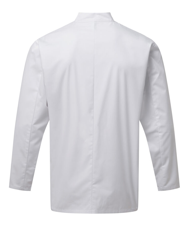 Premier Chef&#8217;s essential long sleeve jacket PR901, Vivid Promotion Workwear