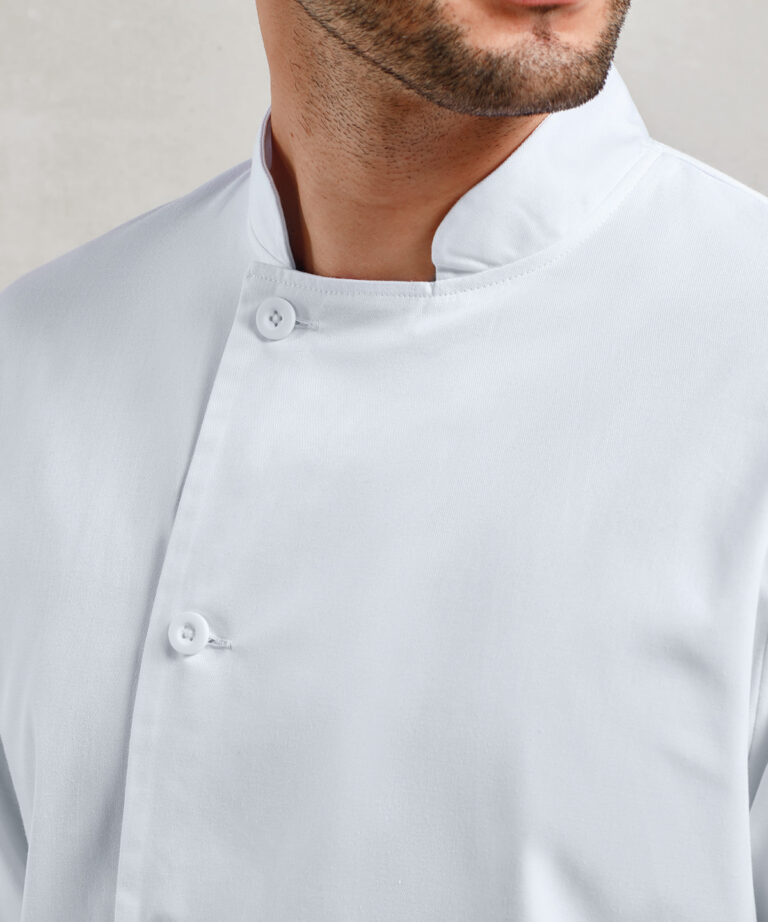 Premier Chef&#8217;s essential long sleeve jacket PR901, Vivid Promotion Workwear