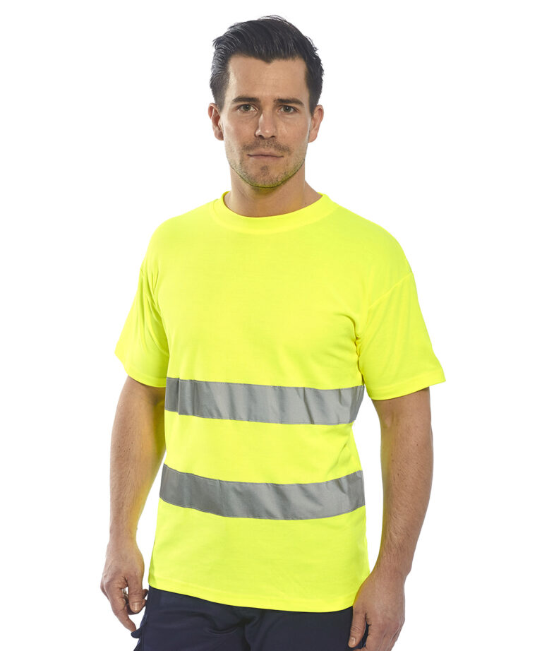 Alternative view of Portwest Cotton Comfort t shirt (S172) PW090