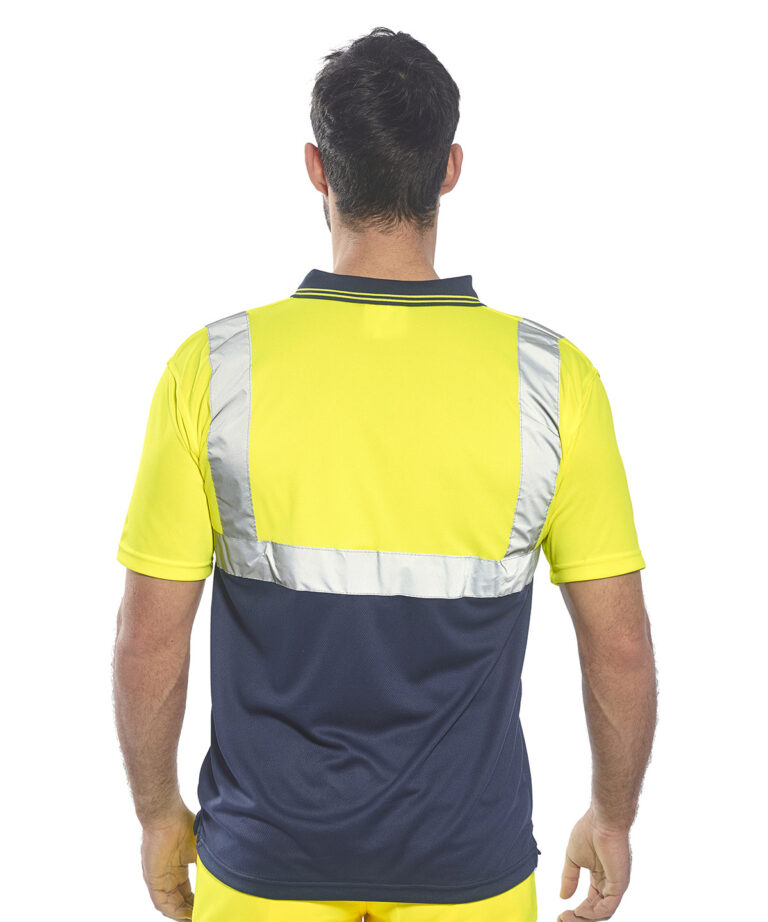 Alternative view of Portwest Two tone polo (S479) PW109