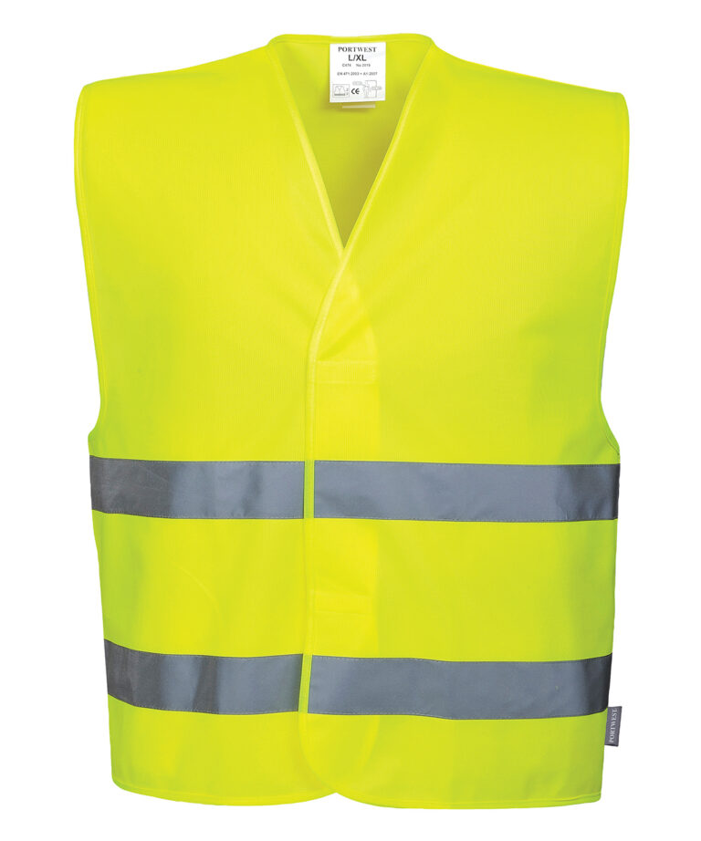 Alternative view of Portwest Hi vis two band vest (C474) PW333