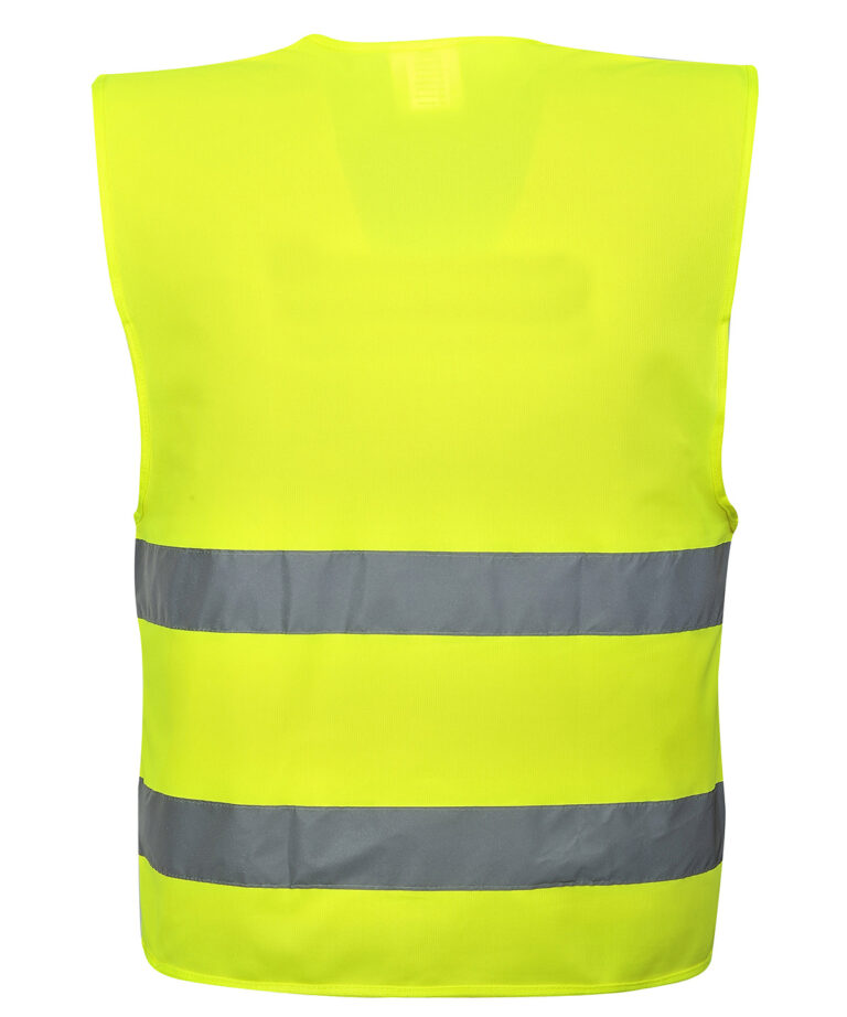 Portwest Hi vis two band vest (C474) PW333, Vivid Promotion Workwear