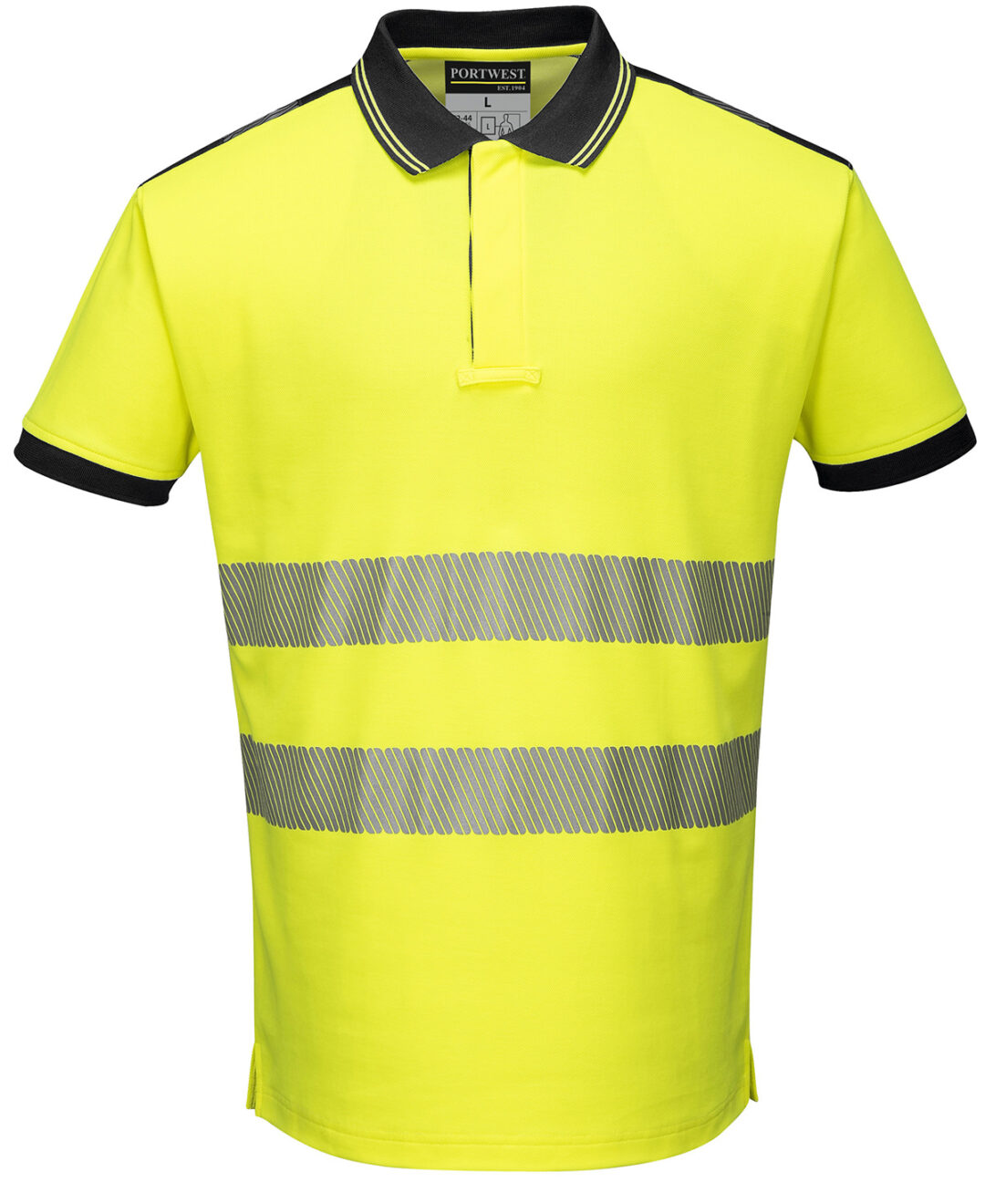Portwest PW3 Hi vis polo shirt (T180) PW368, Vivid Promotion Workwear