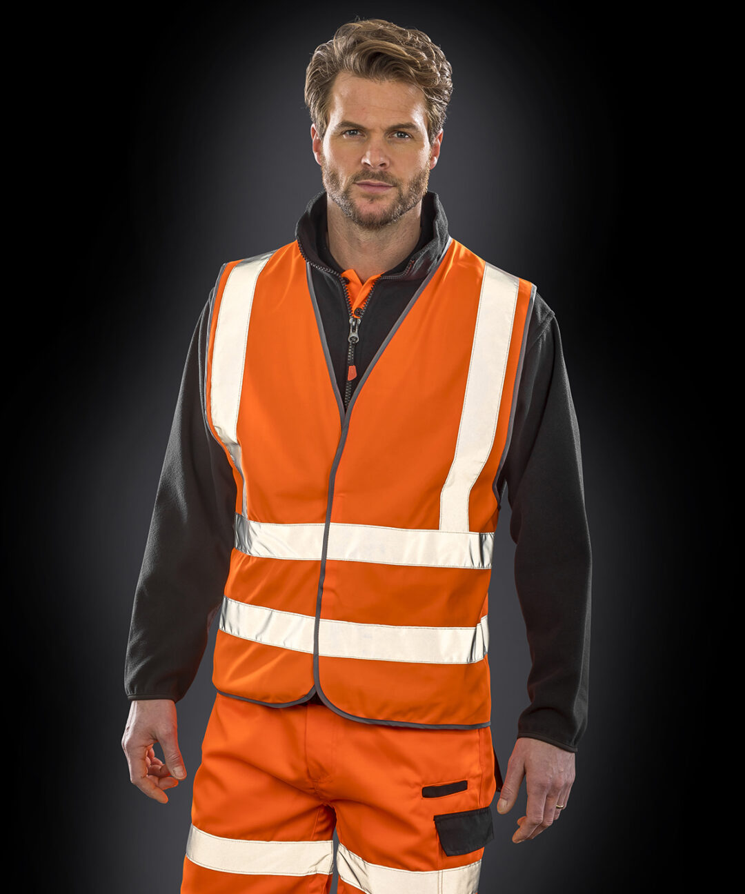 Result Core Core safety motorway vest R201X, Vivid Promotion Workwear
