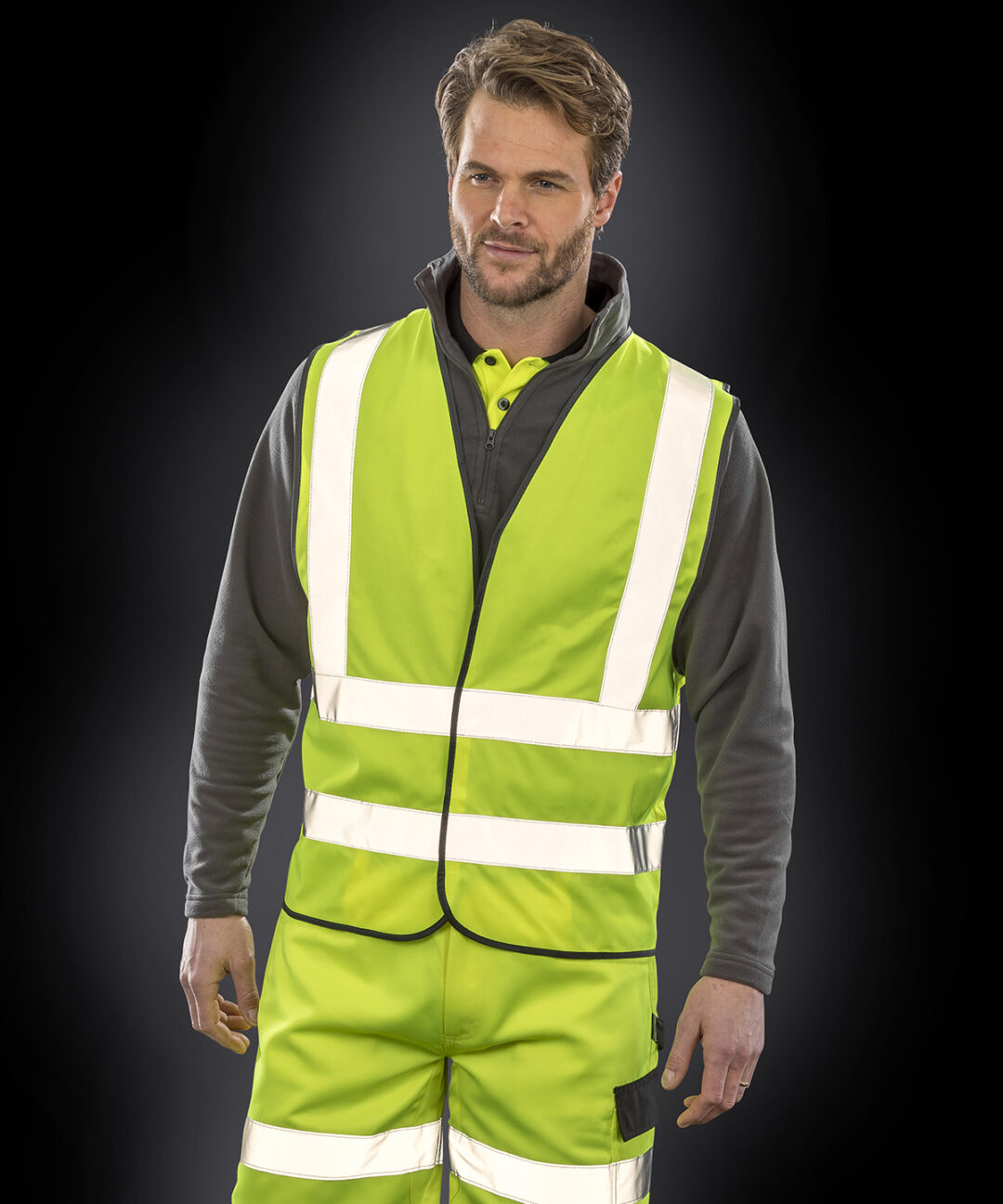 Result Core Core safety motorway vest R201X, Vivid Promotion Workwear