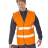 Result Core Core safety high viz coat R218X, Vivid Promotion Workwear