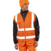 Result Safeguard Safety high viz vest RE21A, Vivid Promotion Workwear