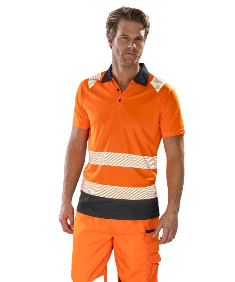 Result Genuine Recycled Recycled safety polo R501X