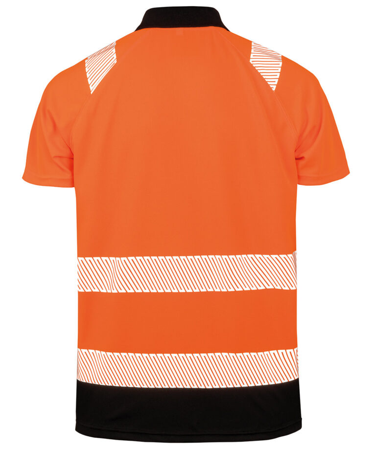 Result Genuine Recycled Recycled safety polo R501X, Vivid Promotion Workwear