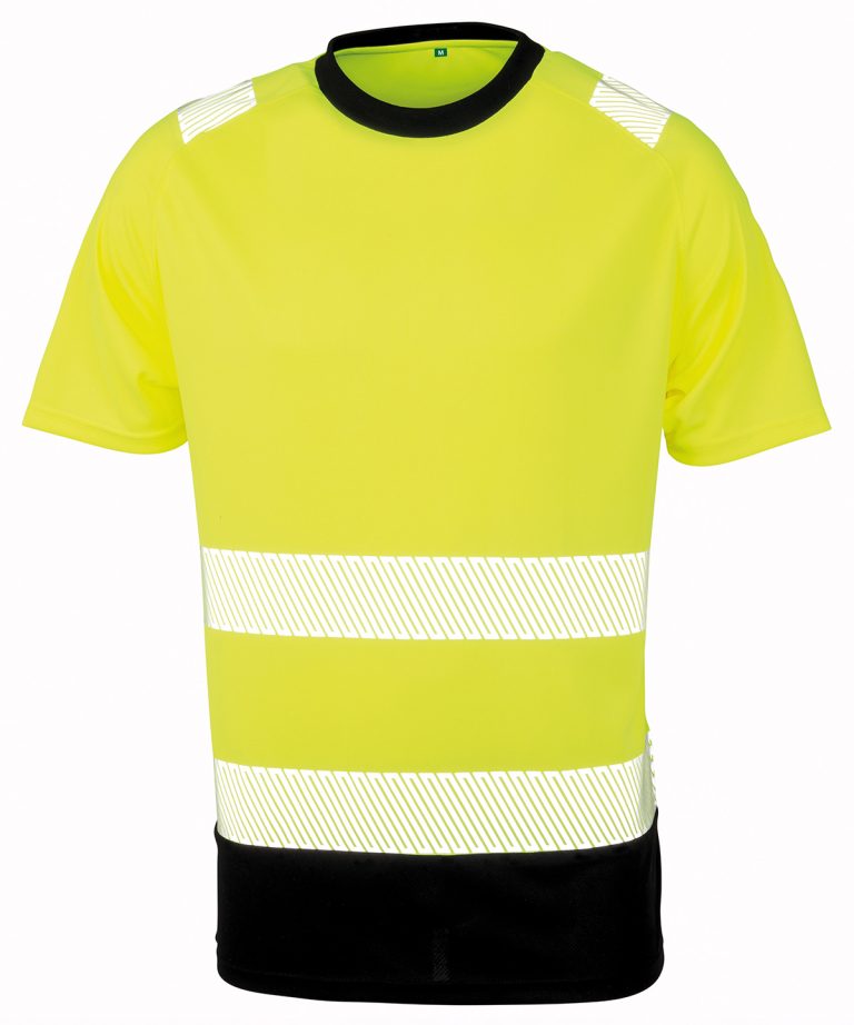 Result Genuine Recycled &#8211; Recycled Safety T &#8211; Shirt R502X, Vivid Promotion Workwear