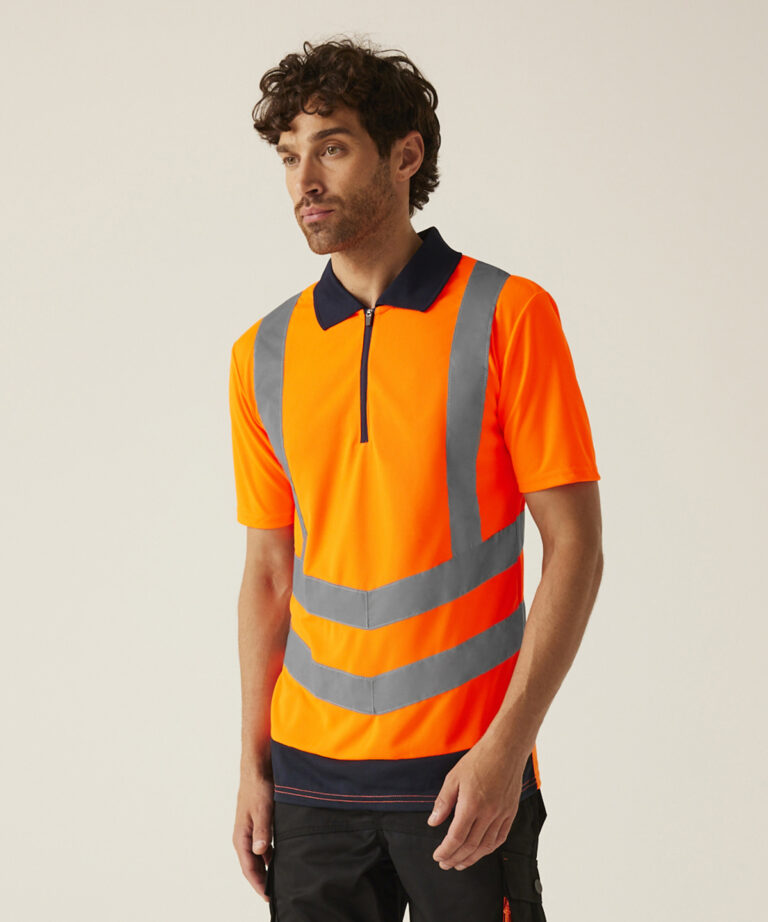 Regatta High Visibility Hi Vis Pro Polo RG389, Vivid Promotion Workwear