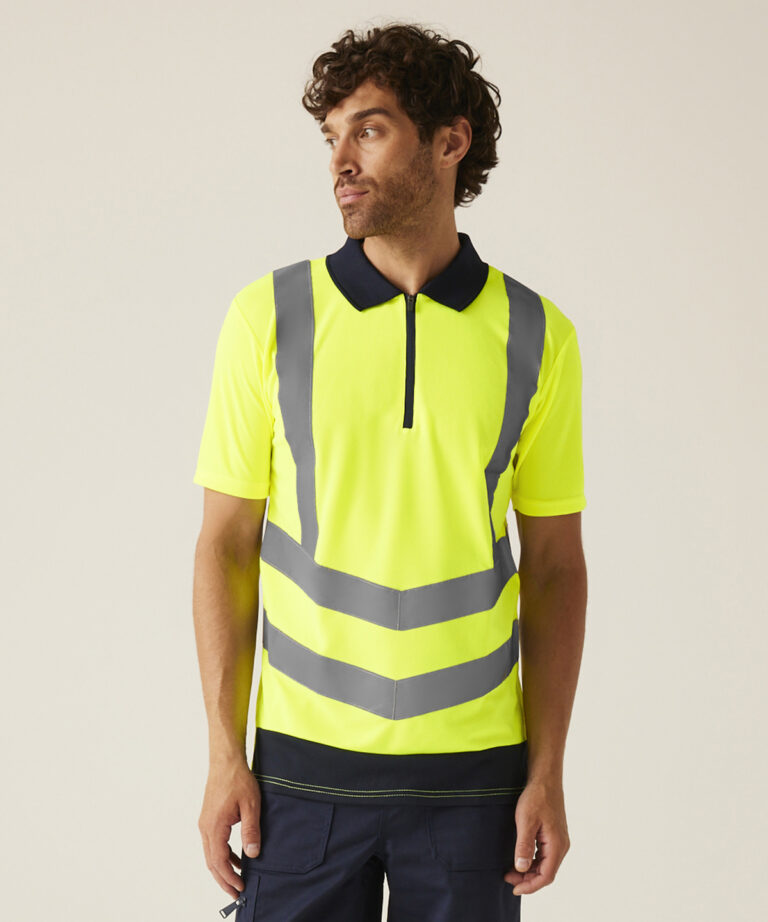 Regatta High Visibility Hi Vis Pro Polo RG389, Vivid Promotion Workwear