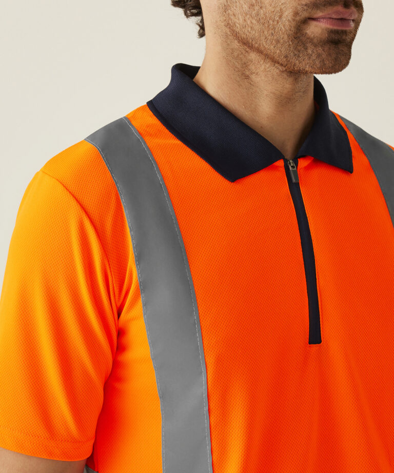 Regatta High Visibility Hi Vis Pro Polo RG389, Vivid Promotion Workwear