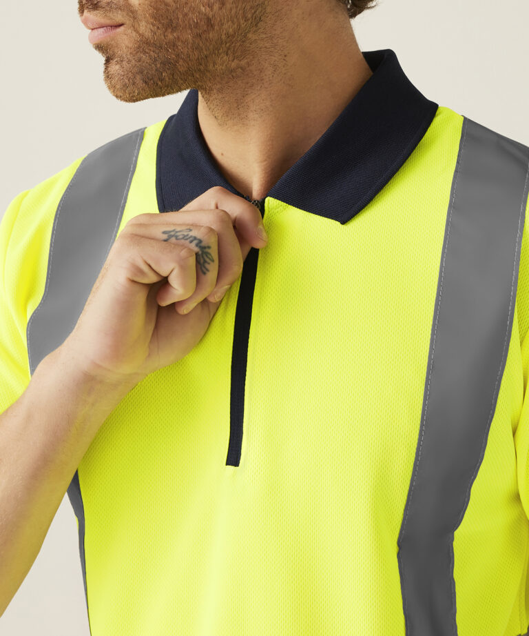 Regatta High Visibility Hi Vis Pro Polo RG389, Vivid Promotion Workwear
