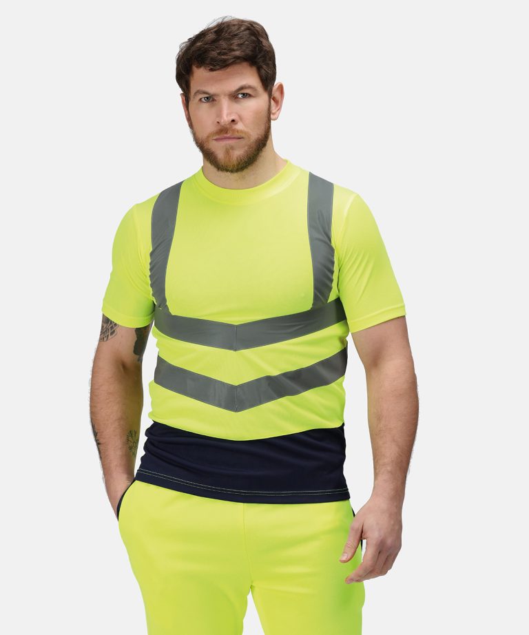 Alternative view of Regatta High Visibility - Pro Hi-Vis Short Sleeve T-Shirt RG463