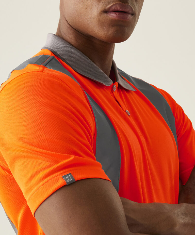 Regatta High Visibility Hi vis Pro contract polo RG476, Vivid Promotion Workwear