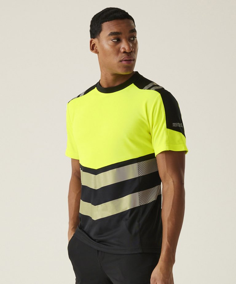 Alternative view of Regatta High Visibility Hi-Vis X Pro T-Shirt (Class 1) RG481