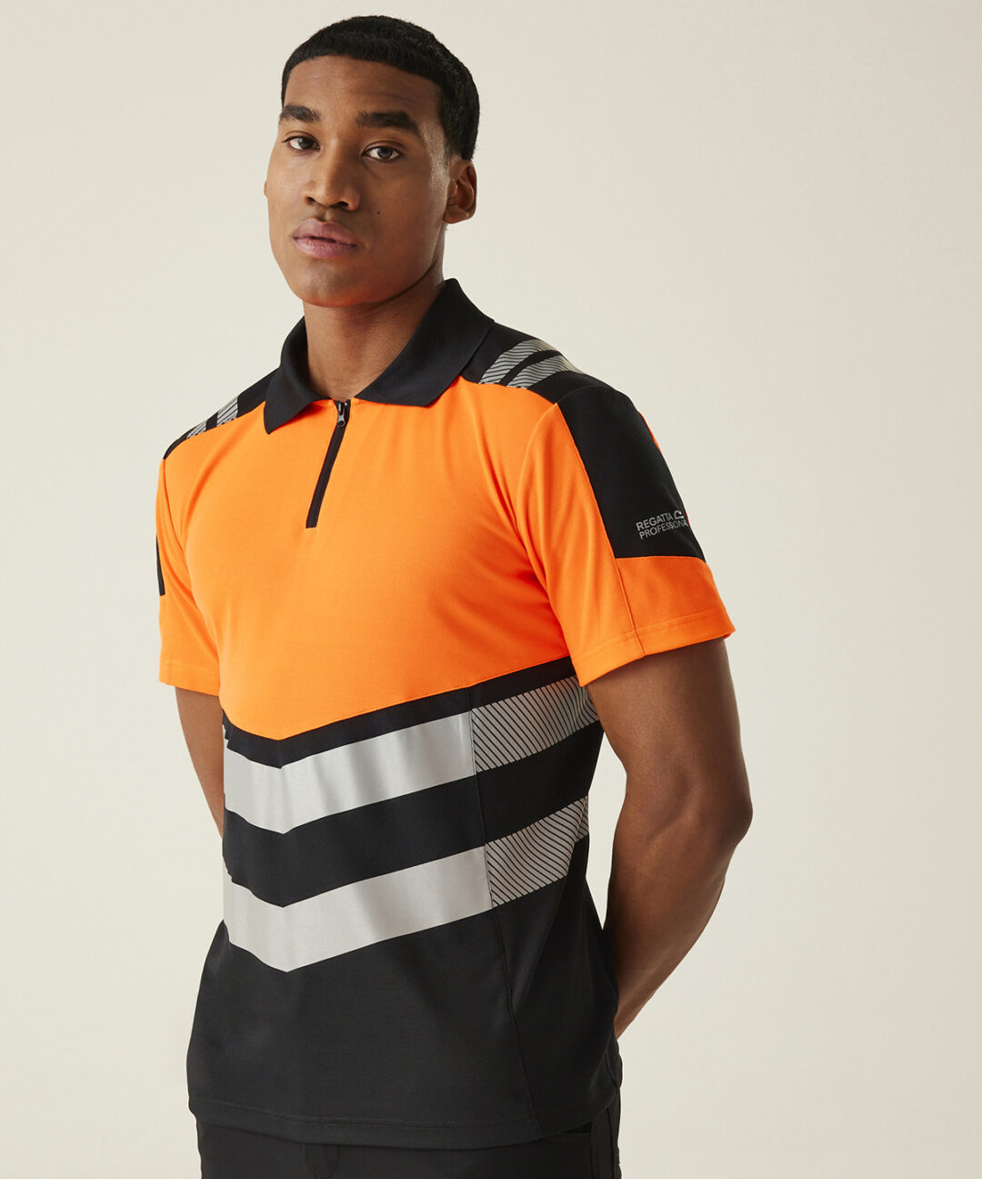 Regatta High Visibility Hi Vis X Pro Polo (Class 1) RG482, Vivid Promotion Workwear