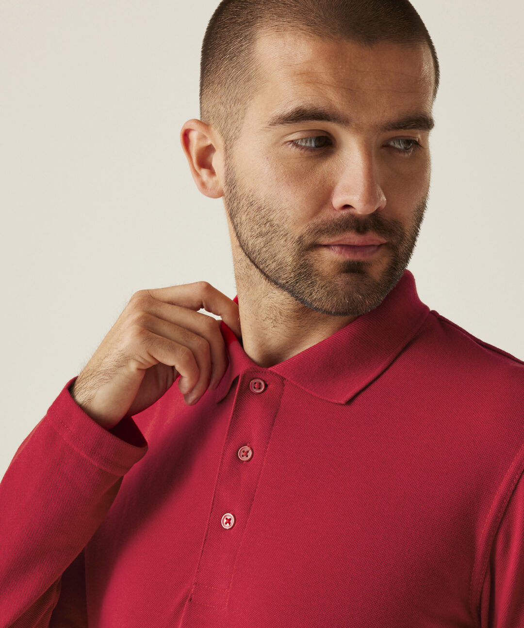 Regatta Professional Pro 65 35 long sleeve polo RG615, Vivid Promotion Workwear