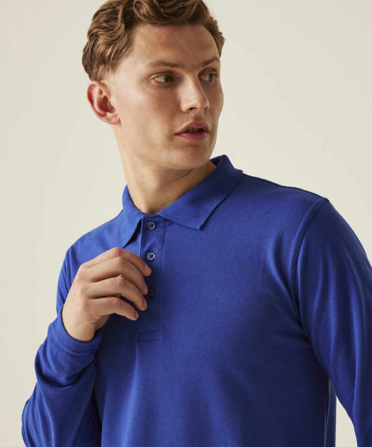 Regatta Professional Pro 65 35 long sleeve polo RG615, Vivid Promotion Workwear