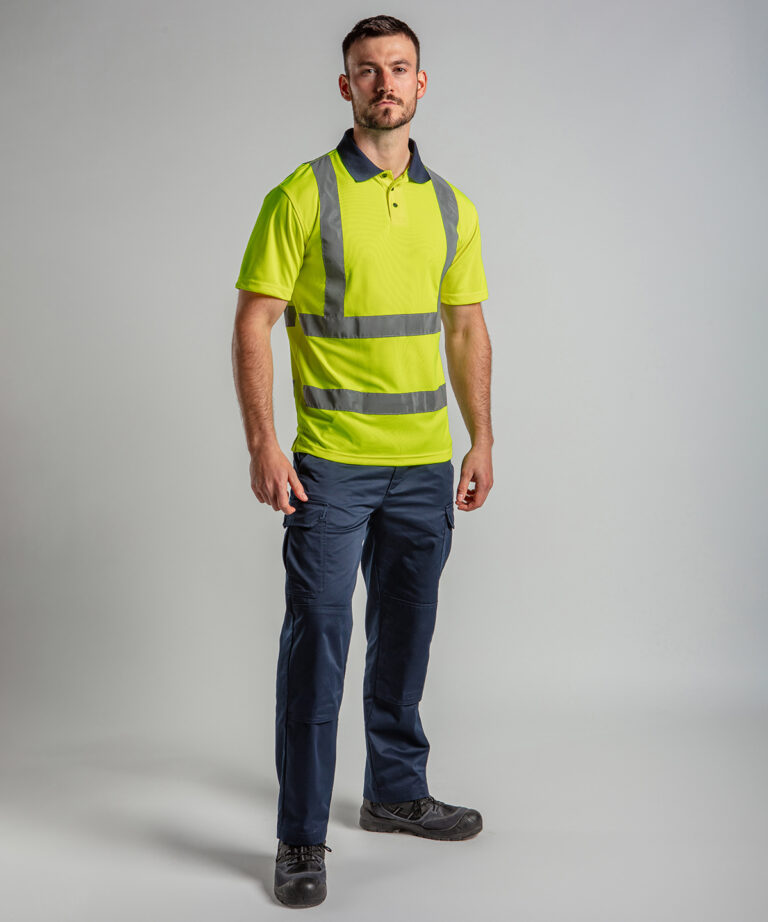 Alternative view of Pro RTX High Visibility High visibility polo RX710