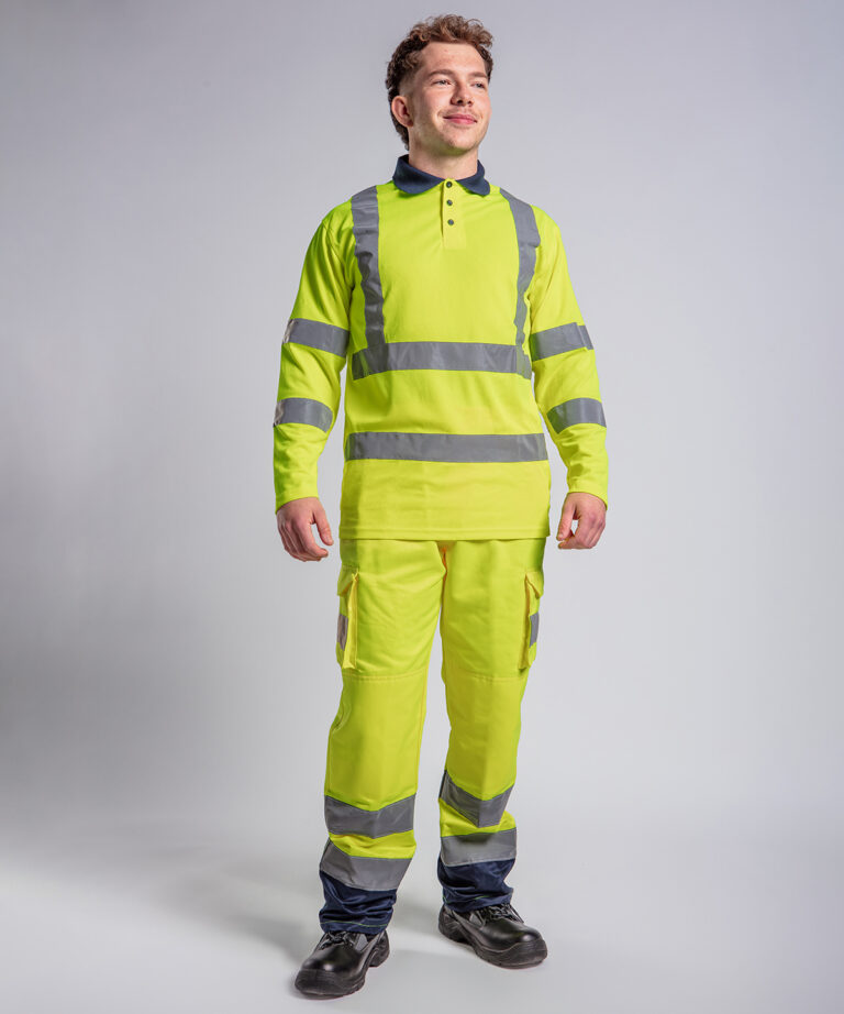 Pro RTX High Visibility High visibility long sleeve polo RX715