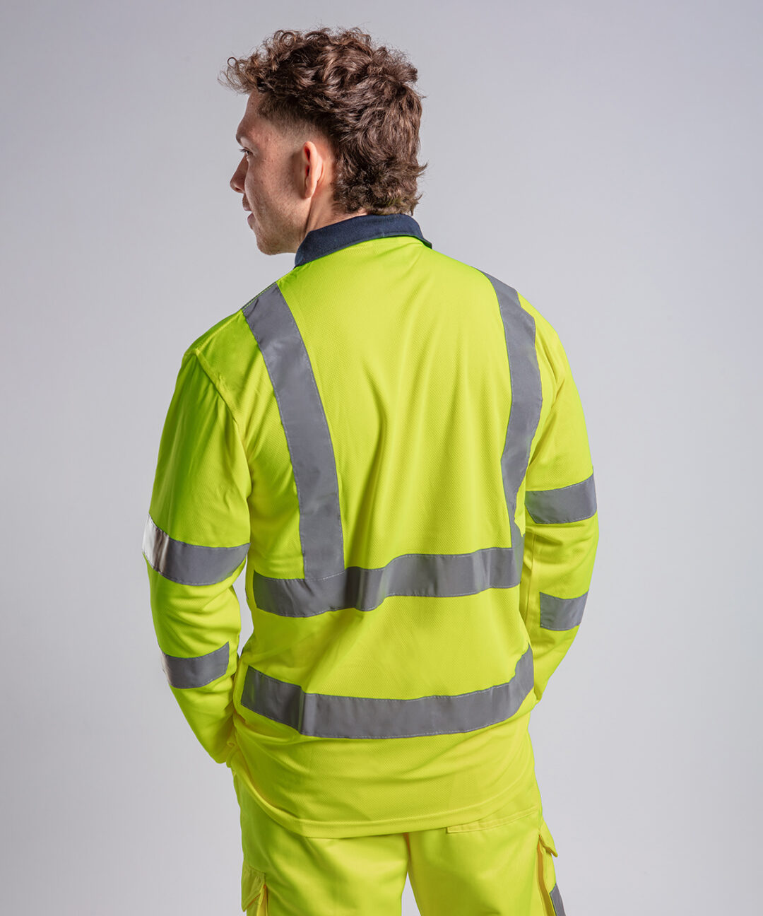 Pro RTX High Visibility High visibility long sleeve polo RX715, Vivid Promotion Workwear