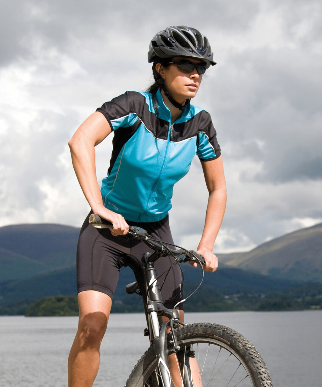 Spiro Women&#8217;s Spiro bikewear full zip top S188F, Vivid Promotion Workwear