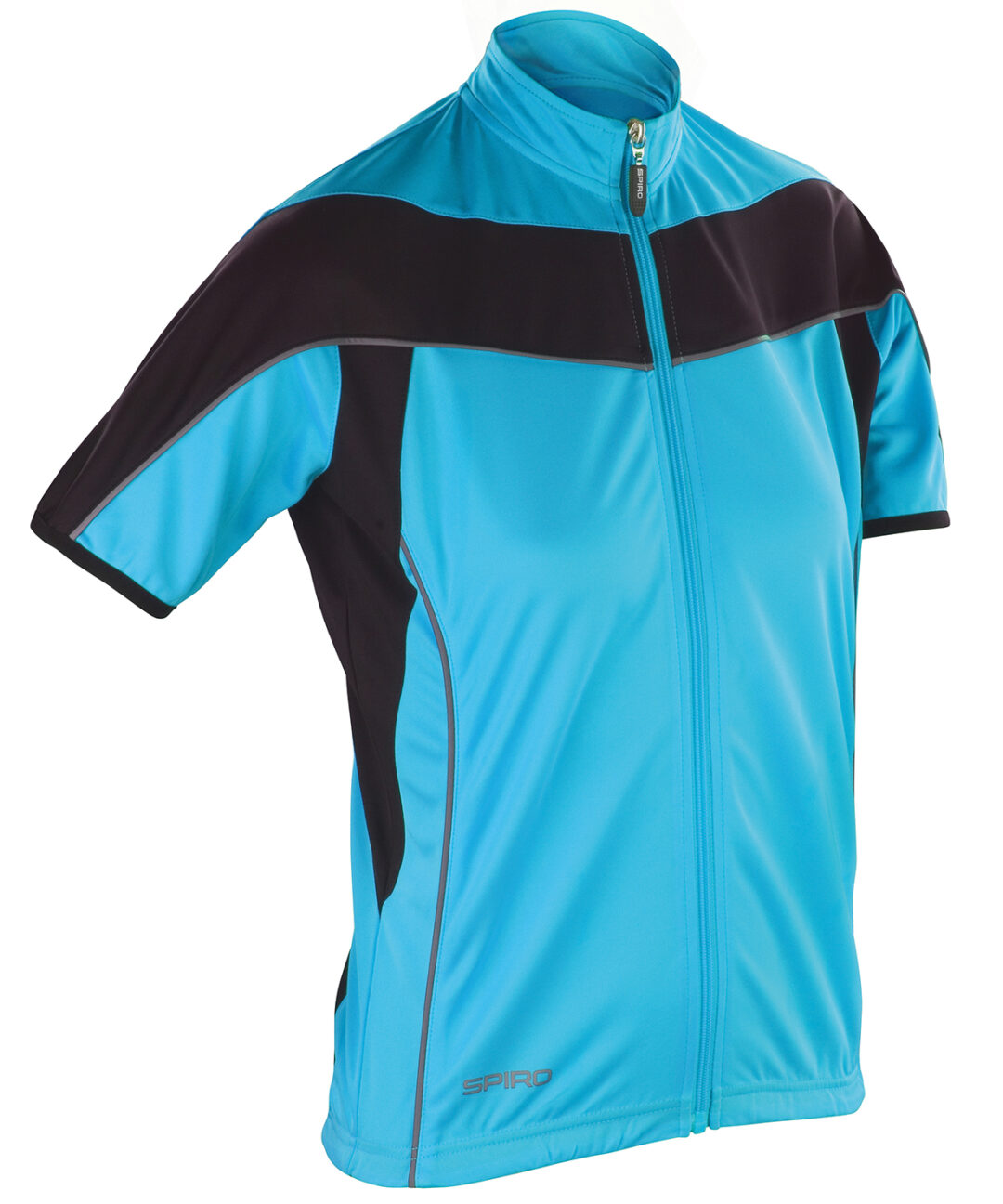 Spiro Women&#8217;s Spiro bikewear full zip top S188F, Vivid Promotion Workwear