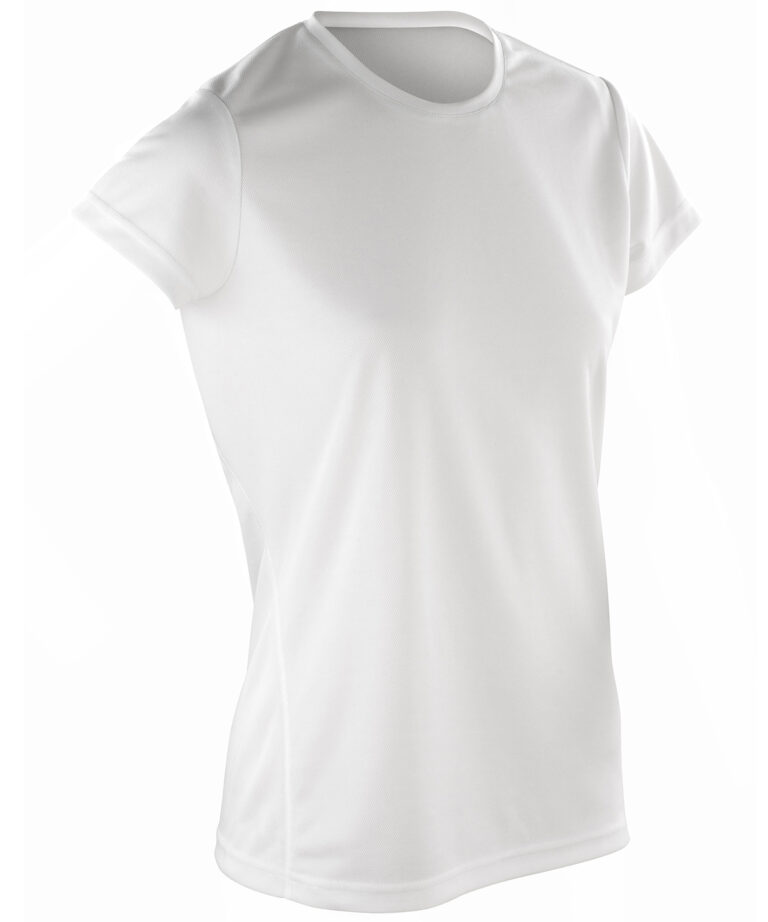 Spiro Women&#8217;s Spiro quick dry short sleeve t shirt S253F, Vivid Promotion Workwear