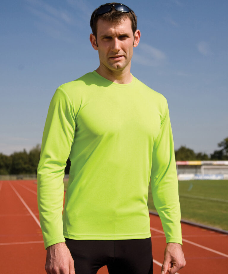 Spiro Spiro quick dry long sleeve t shirt S254M