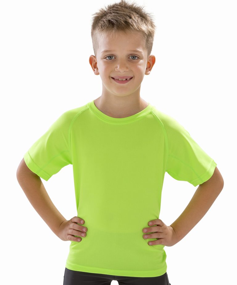 Alternative view of Spiro - Junior Performance Aircool Tee S287J