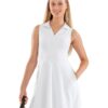 New Morning Studios Womens extended shoulder dress NM026, Vivid Promotion Workwear