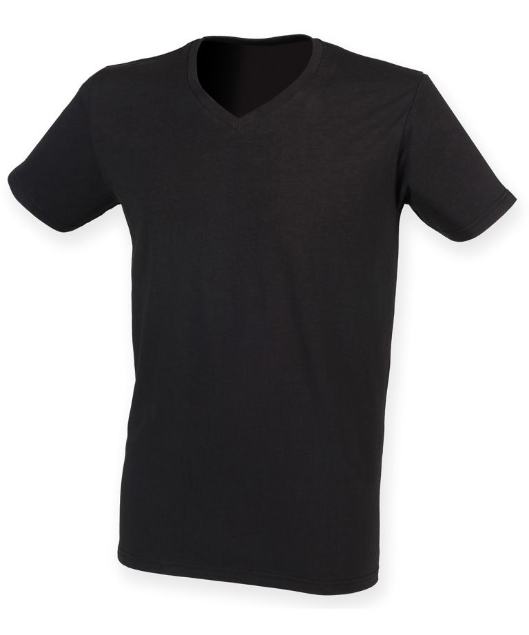 Alternative view of Sf - Mens Feel Good Stretch V - Neck T - Shirt SF122