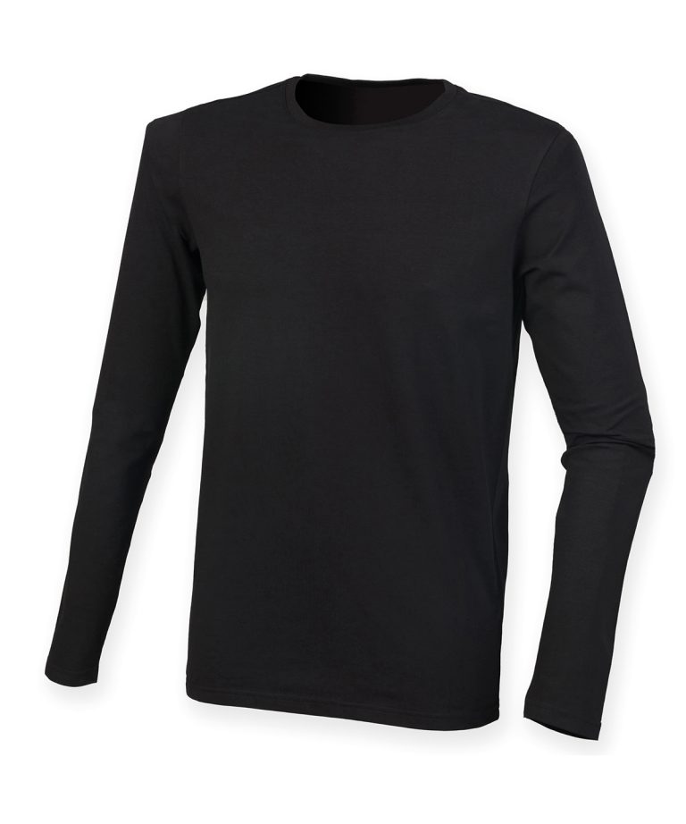 Alternative view of Sf - Feel Good Long Sleeved Stretch T - Shirt SF124