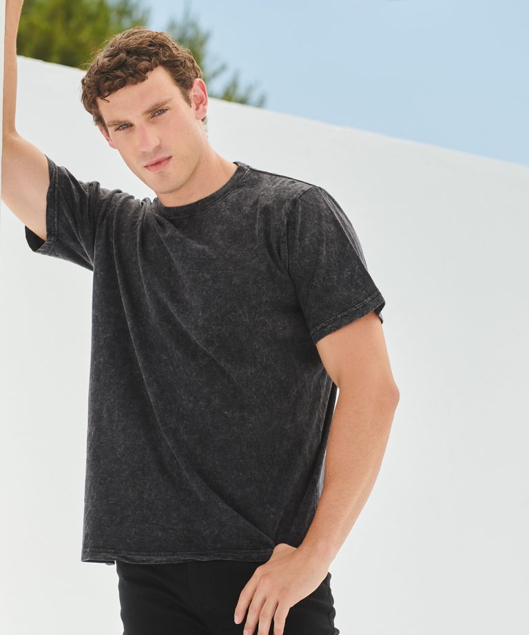 Sf - Unisex Washed Band T SF203