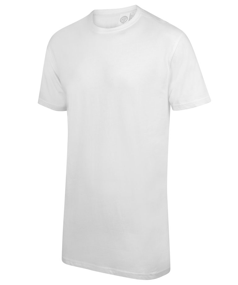 Sf &#8211; Longline T &#8211; Shirt With Dipped Hem SF258, Vivid Promotion Workwear