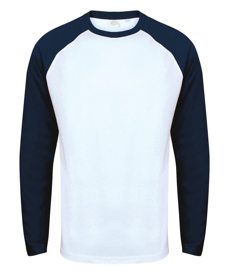 Alternative view of Sf - Long Sleeve Baseball T - Shirt SF271