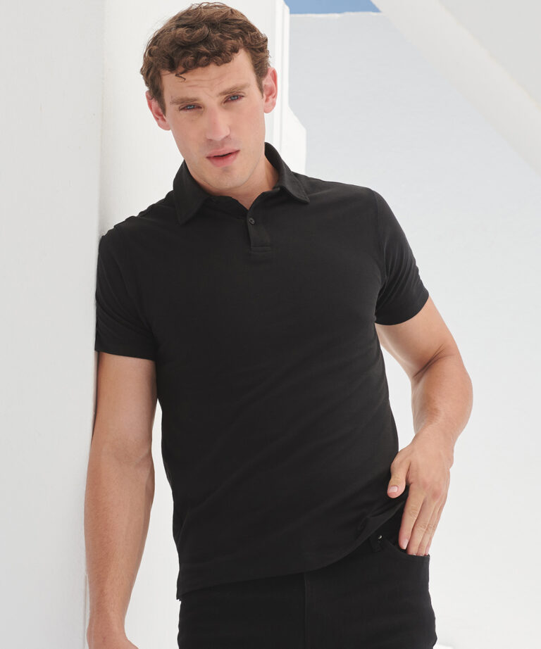 SF Clothing Short sleeve stretch polo SFM42