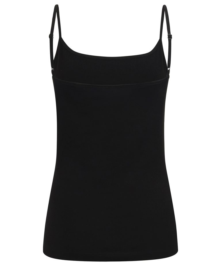 Sf &#8211; Womens Feel &#8211; Good Stretch Spaghetti Vest SK126, Vivid Promotion Workwear