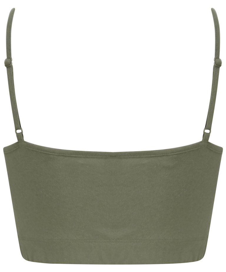 Sf &#8211; Womens Sustainable Fashion Cropped Cami Top With Adjustable Straps SK230, Vivid Promotion Workwear